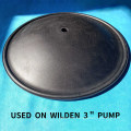 CF15-1060-51 rubber diaphragm used in wilden double pneumatic diaphragm pump